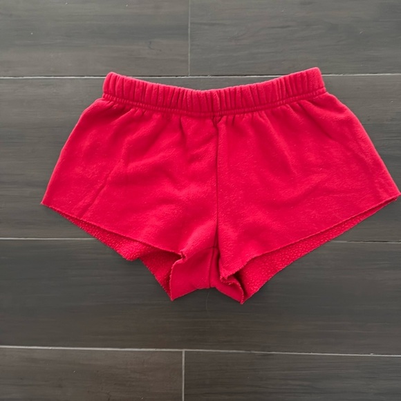 Katie J Girls Shorts in Red - Picture 1 of 4